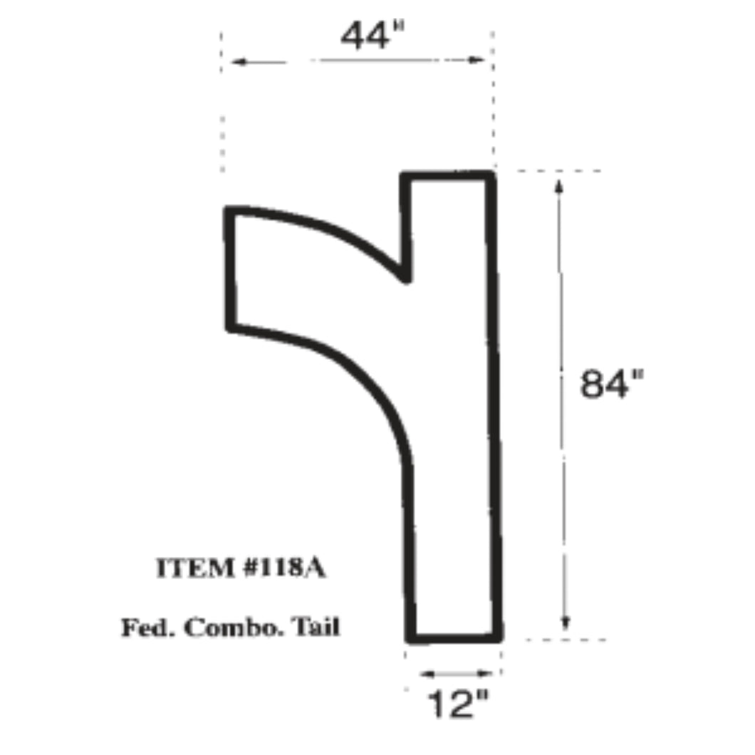 118A- Federal Combo Tail- 44