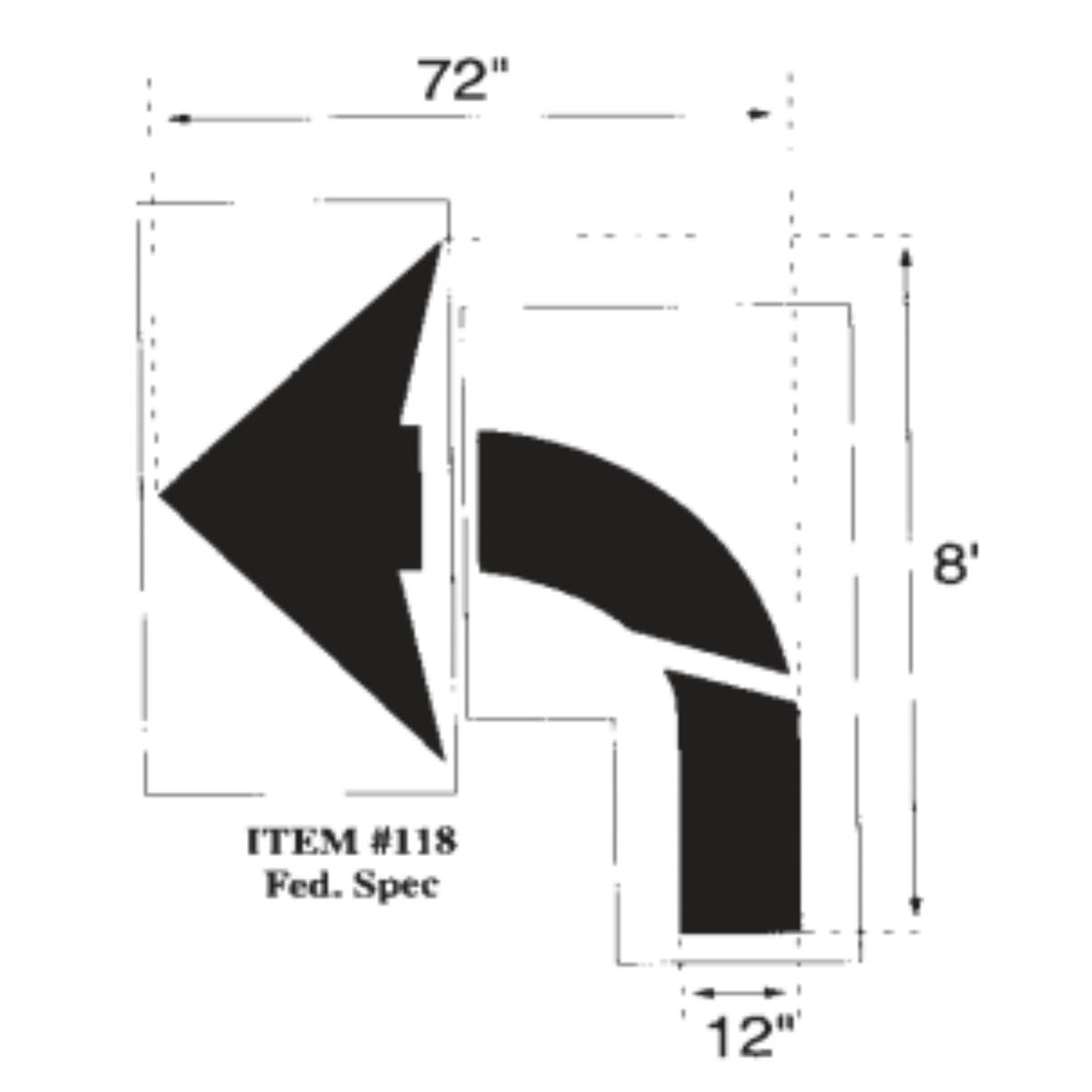 118- Federal Curve Arrow- 72