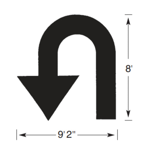 119L- Federal U-Turn Arrow- 9'2