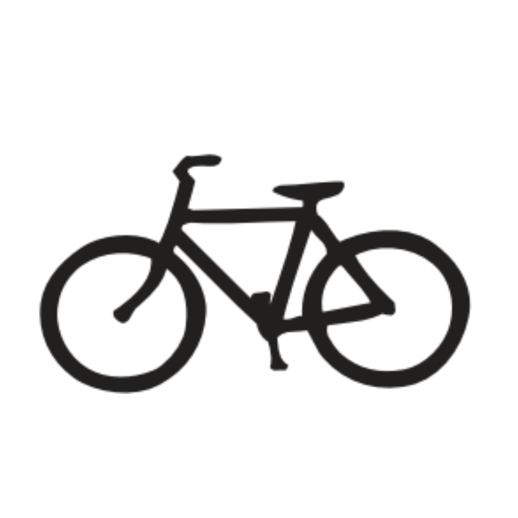 126A- Bike Trail Symbol Stencil- 65