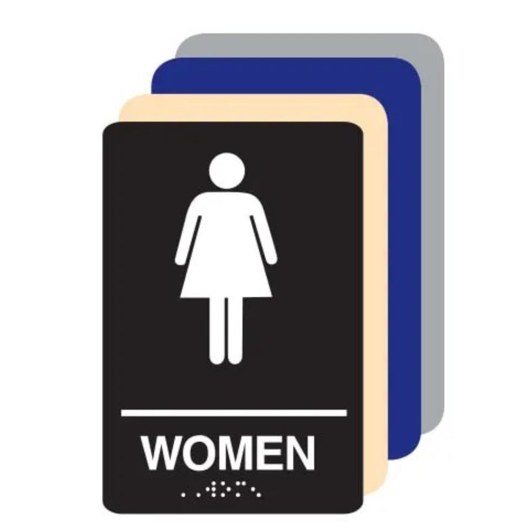 ADA Women's Restroom Sign