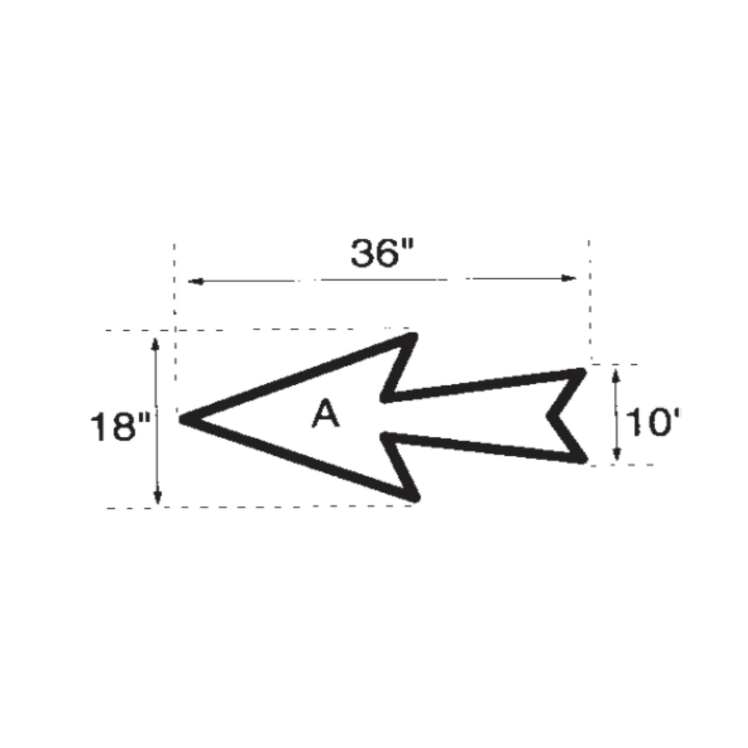 ArrowA-Straight or Curve Arrow- 16