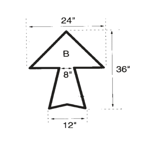 ArrowB-Straight or Curve Arrow- 24