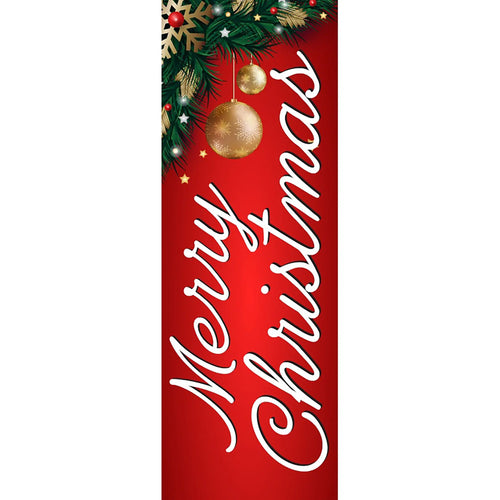 CHR-151 Christmas Pole Banner