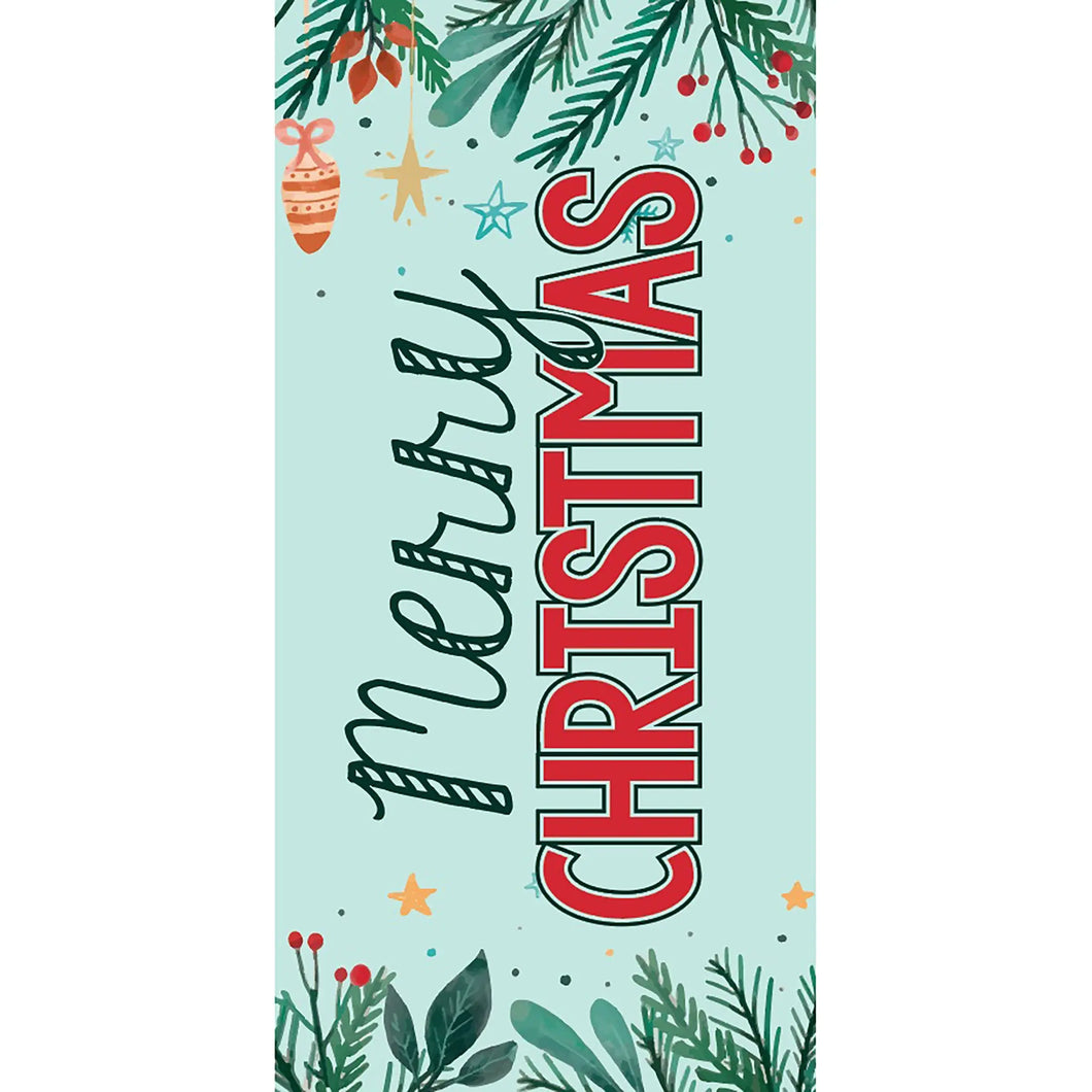 CHR-154 Christmas Pole Banner