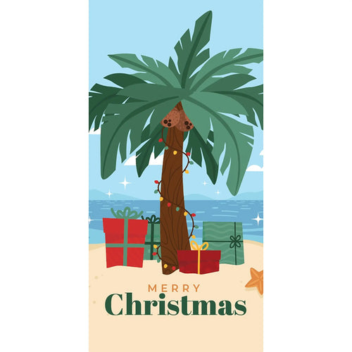 CHR-157 Christmas Pole Banner