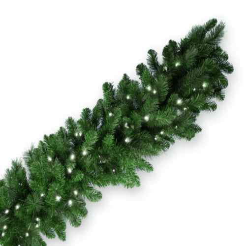 9′ x 16″ Pine Garland – Commercial Grade LED | PK-4