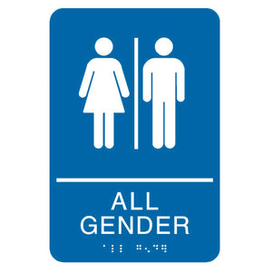 ADA All Gender Restroom Sign