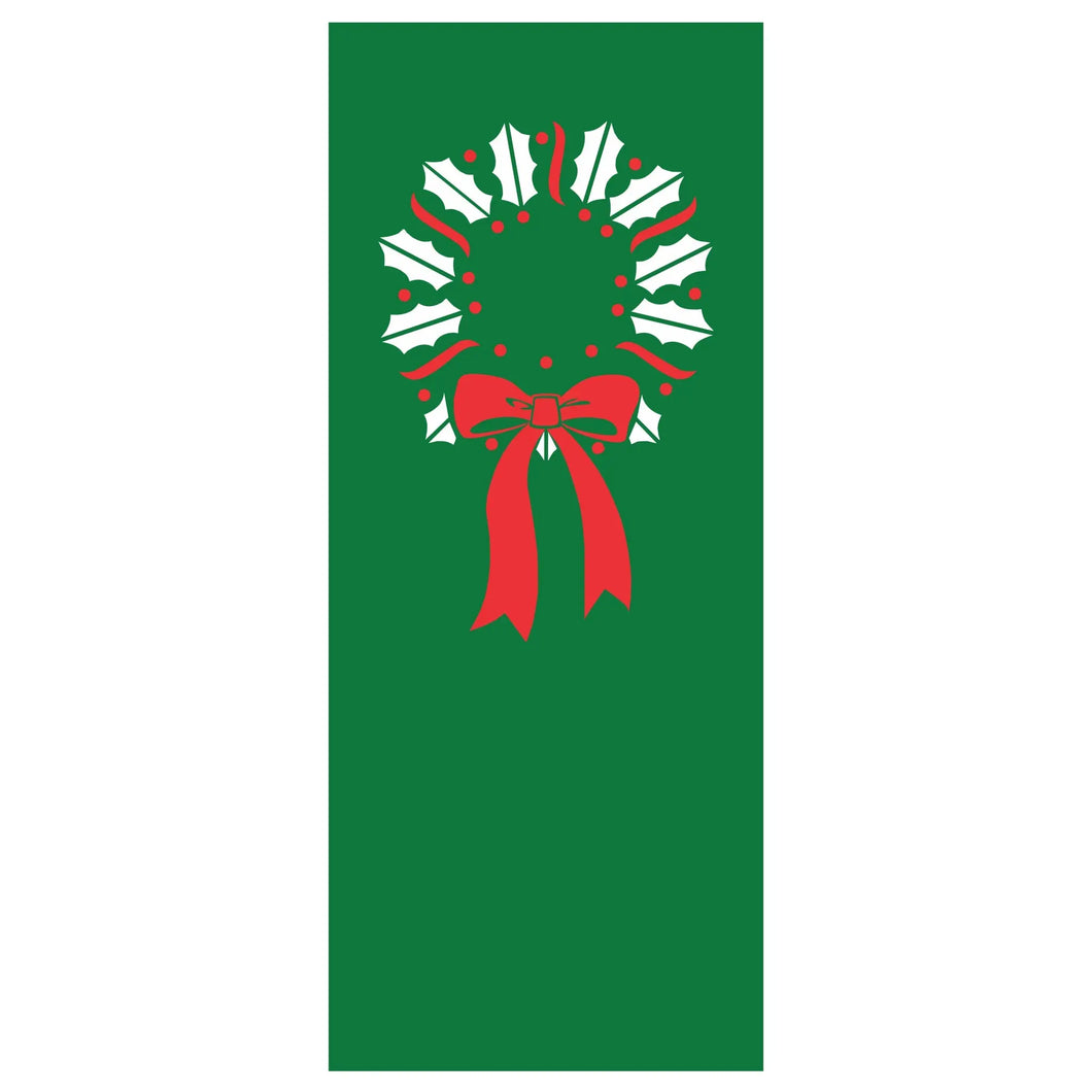 OF-0073 Wreath Pole Banner