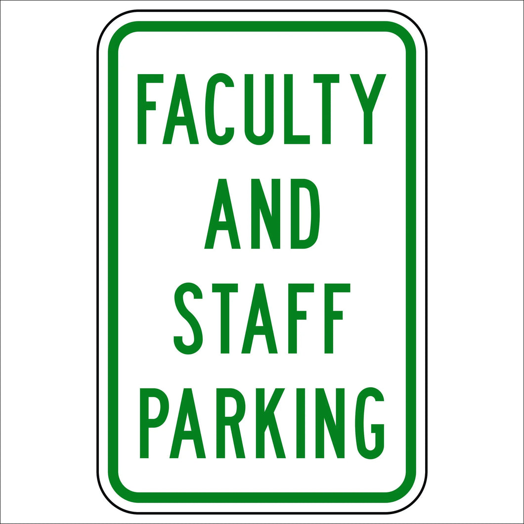 Faculty and Staff Parking