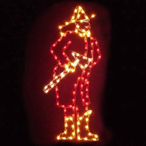 7' Yuletide Fireman Decoration