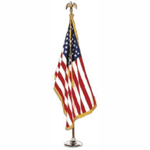 American Flag Indoor Presentation Set 