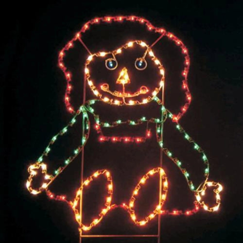 6' Raggedy Ann Lighted Yard Decoration