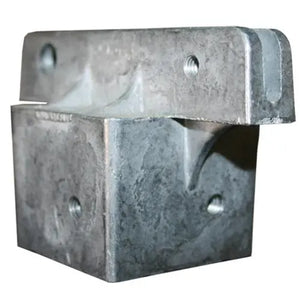 Square Post Cap Bracket - 1-3/4" Flat