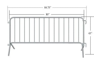 Parade Barricade 7'x43"