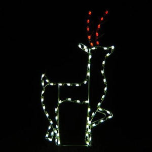 6' Deer Herd Deluxe Yard Decoration