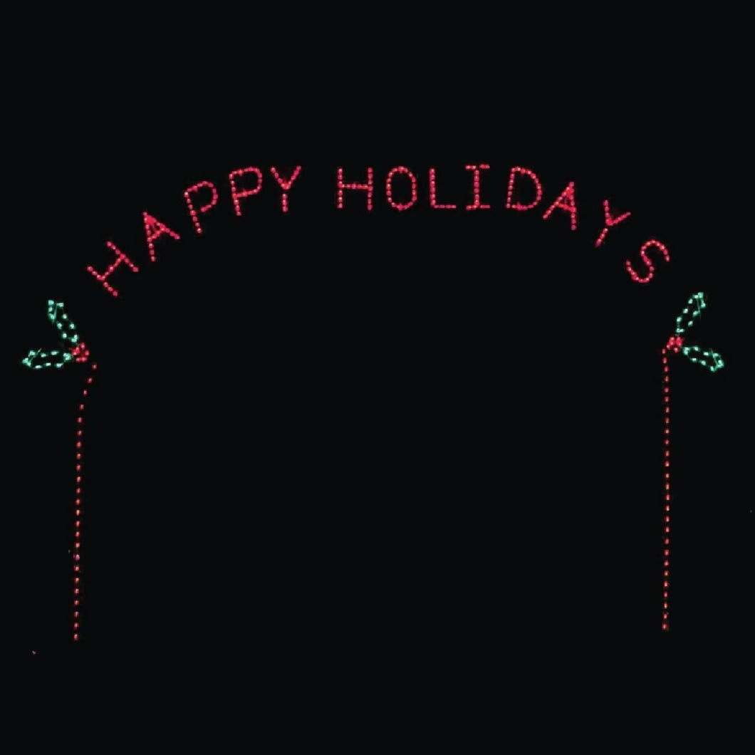 17' x 22' Happy Holidays Arch