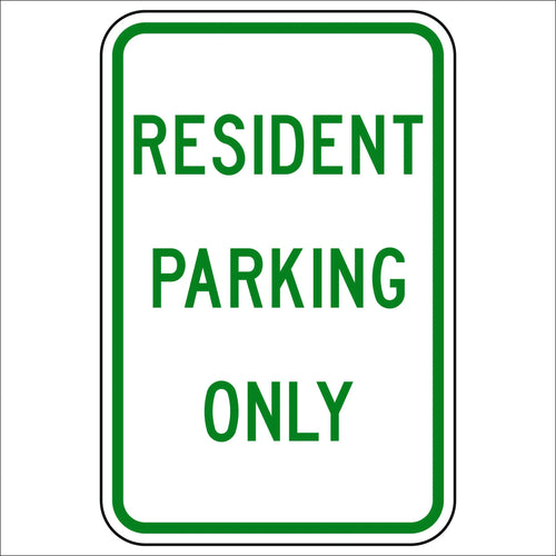 Resident Parking Only