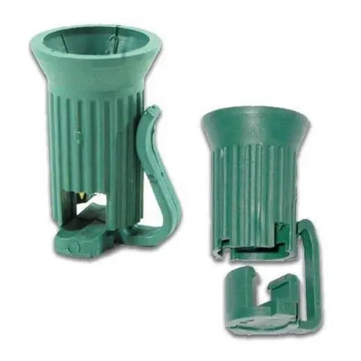 C7 & C9 Inline Sockets - Green | PK-100