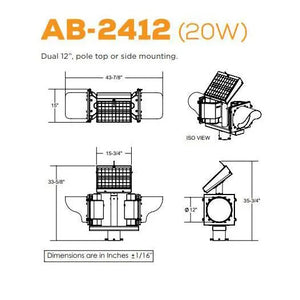 Dual Pedestrian Activated Crosswalk System | AB-2412