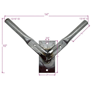 Alert Flag Bracket 14"x10"