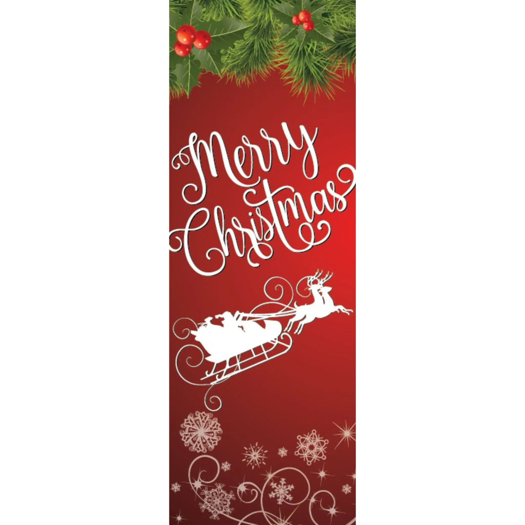 CHR-106A Christmas Pole Banner