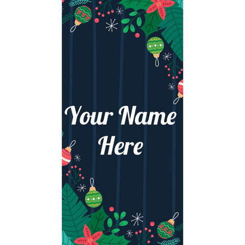 CHR-116A Christmas Pole Banner