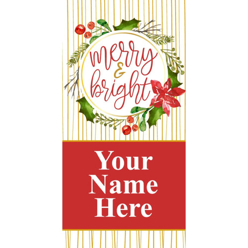 CHR-119 Christmas Pole Banner