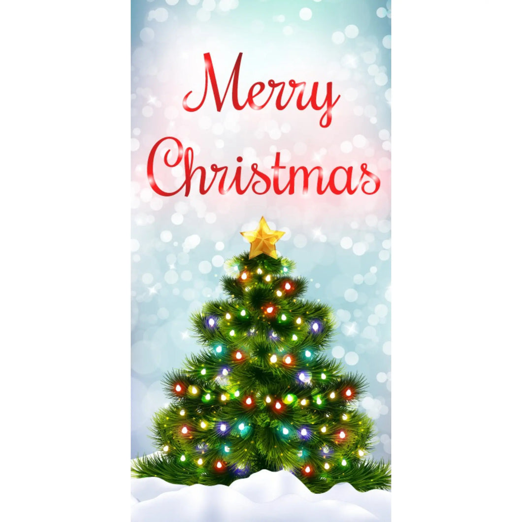 CHR-130 Christmas Pole Banner