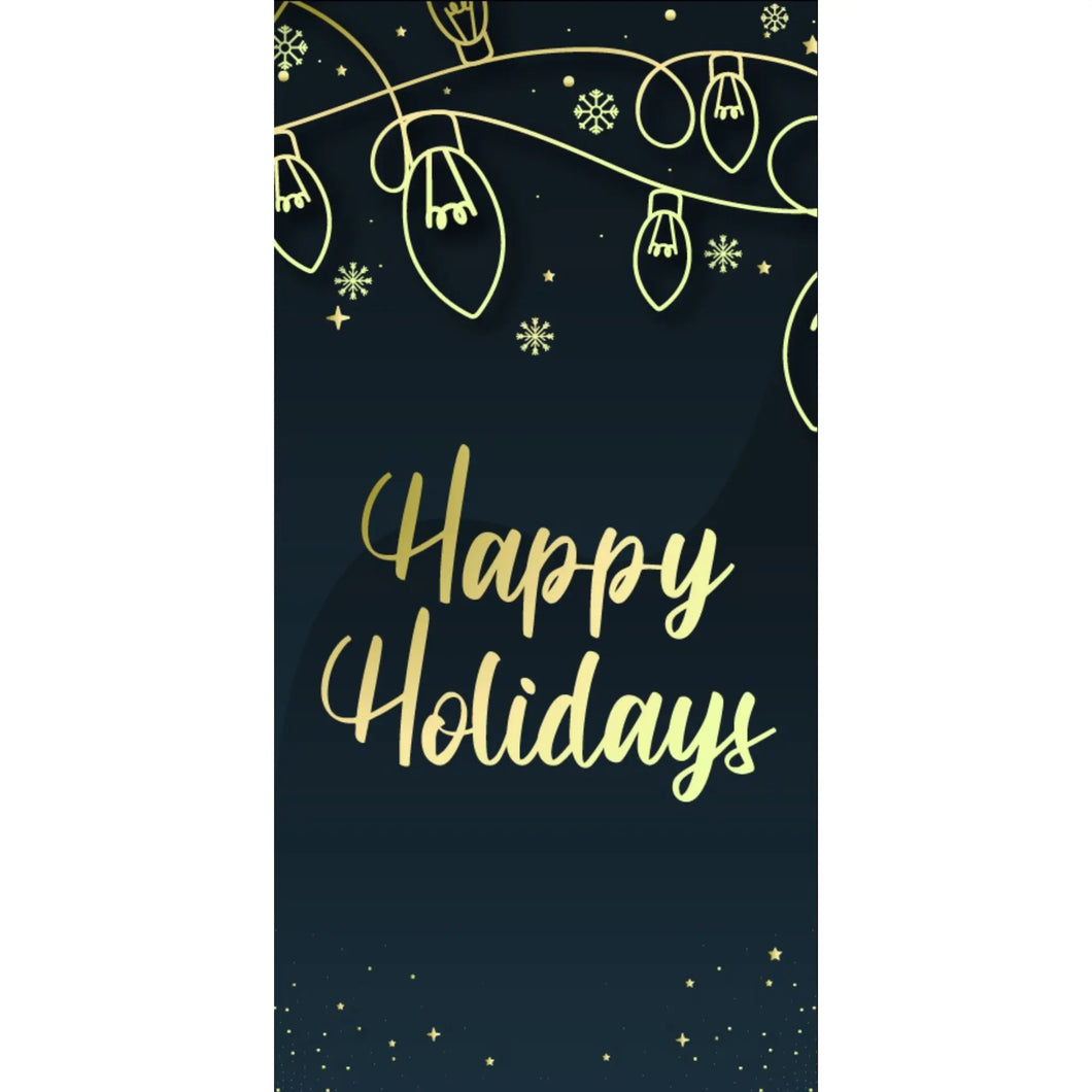 CHR-135 Christmas Pole Banner