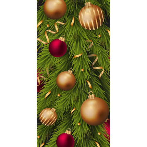 CHR-136 Christmas Pole Banner