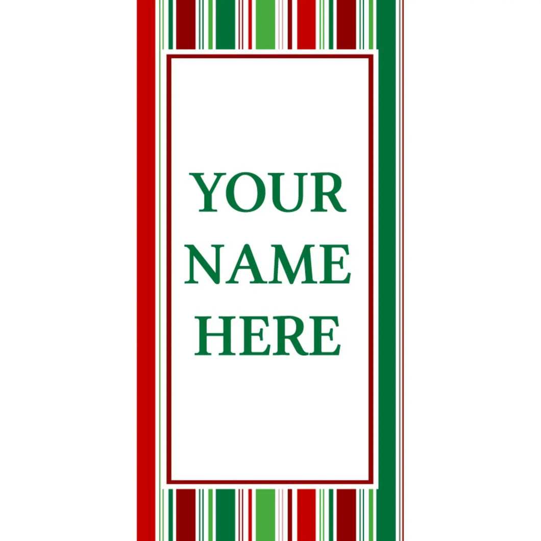 CHR-138 Christmas Pole Banner