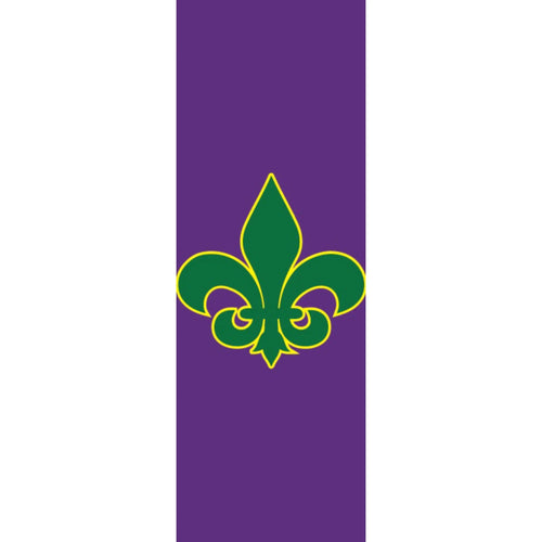 MG-010 Mardi Gras Pole Banner