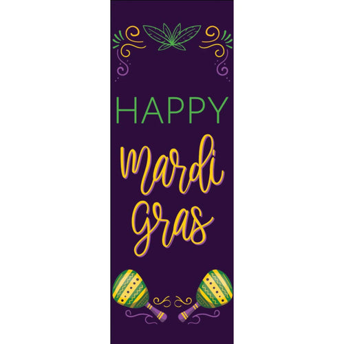 MG-015 Mardi Gras Pole Banner