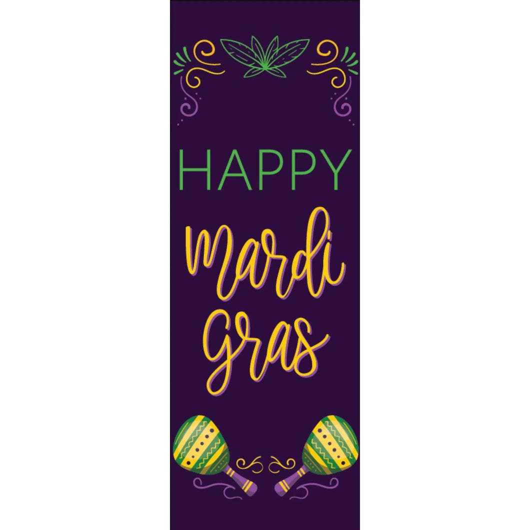 MG-015 Mardi Gras Pole Banner