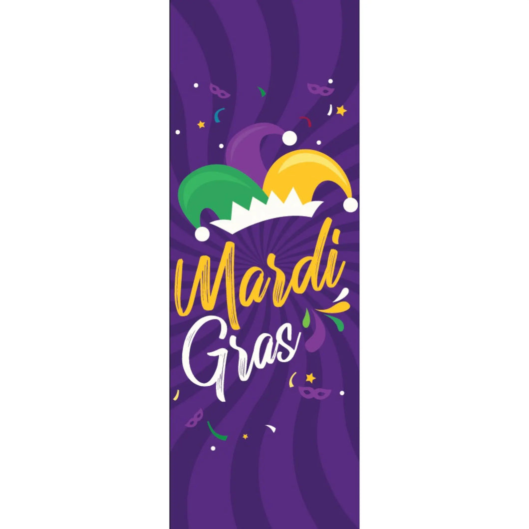 MG-016 Mardi Gras Pole Banner