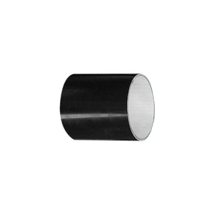 3" OD Round Smooth Pole - Black