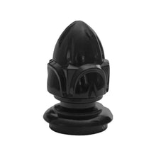 Load image into Gallery viewer, Acorn Finial for 4&quot; OD Round Post - Black