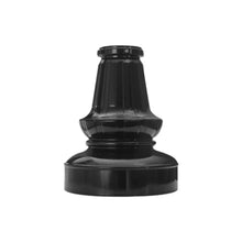 Load image into Gallery viewer, Decorative Two-Piece Base for 4&quot;OD Round Poles - Black