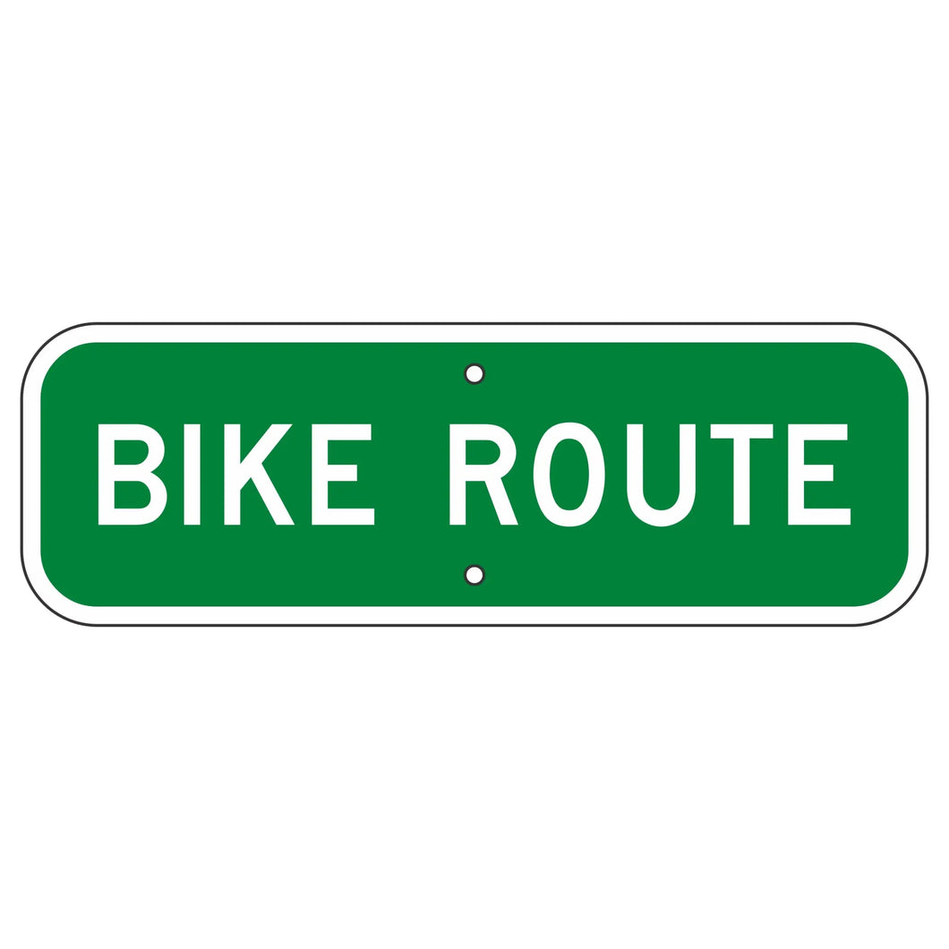 D11-1B Bike Route Sign