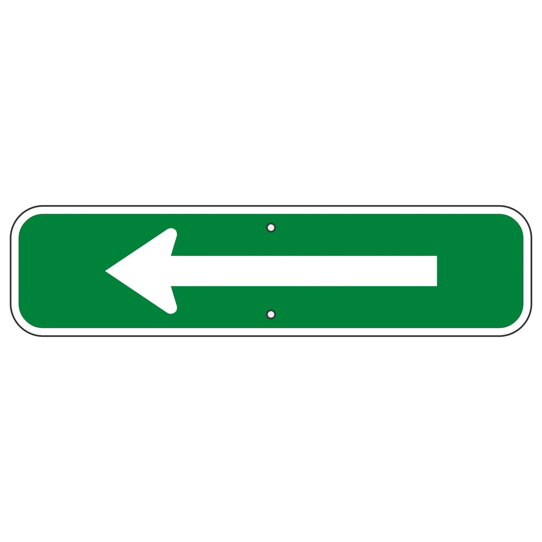 D9-2PG Green Arrow Sign  24