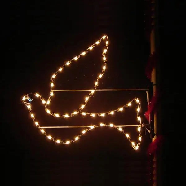 5' Peace Dove - Pole Mount Decoration