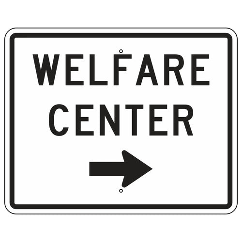 EM-6B Welfare Center Sign 30