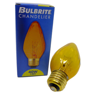 Amber Flame Bulb | Candle Decoration Replacement