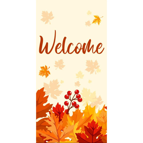 FALL-001 Fall/Autumn Pole Banner