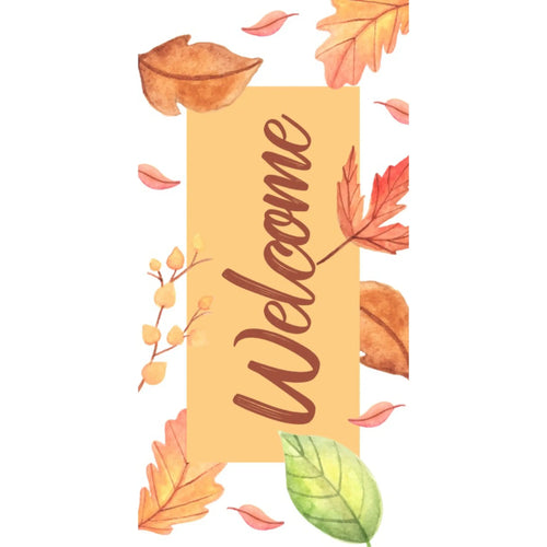 FALL-003 Fall/Autumn Pole Banner