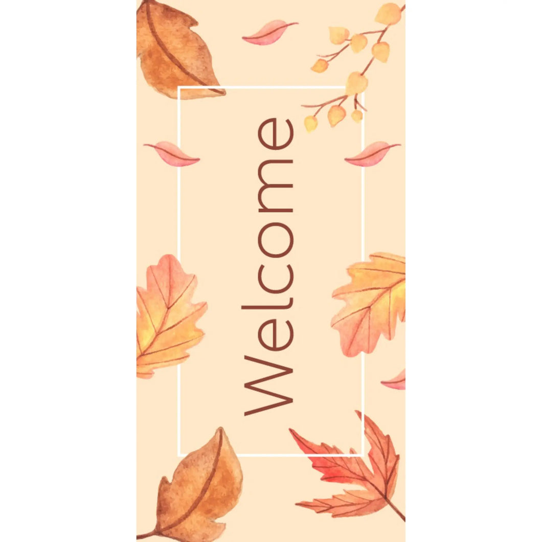 FALL-004 Fall/Autumn Pole Banner