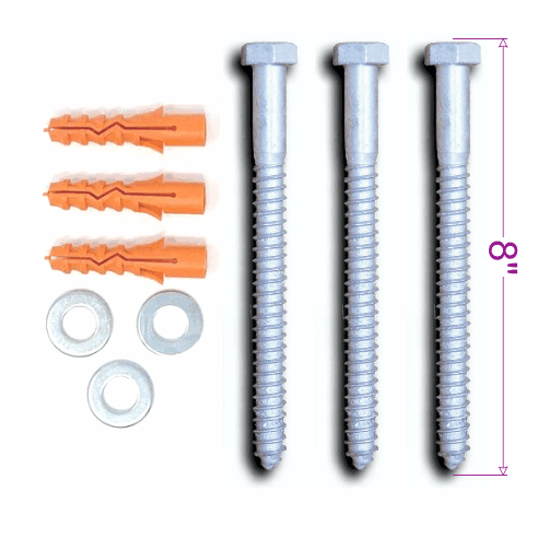 Car Stop Hardware Anchor Kit