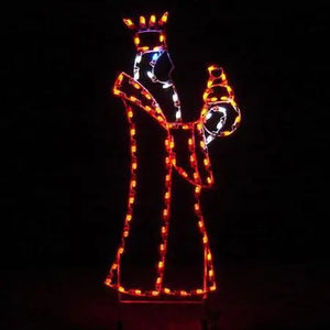 6' Wiseman with Jar Yard Decoration