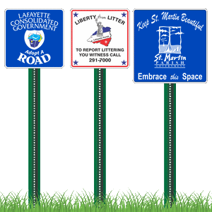 Adopt A Spot Signs